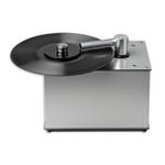Pro-Ject Vinyl Cleaner VC-E - kompakte Schallplattenwaschmaschine zur schnellen Vinyl-Reinigung (800 W / 0,5 l Tank / 6,5 kg / Aluminiumoberfläche)
