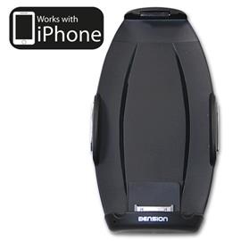 Dension IPH1GWP - iPhone 4S, 4, 3GS, 3G Car Kit Holder for Gateway Retail Package with hands-free calling