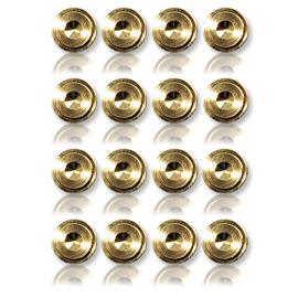 Oehlbach 55043 - Washer 20 - Washer for spikes (16 pcs / gold)