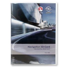 Navteq Alpen + MRE - SD Karte 2016/2017 für Opel/Vauxhall Astra J /  Insignia / Meriva B / Cascada / Mokka / Zafira Tourer mit NAVI 600