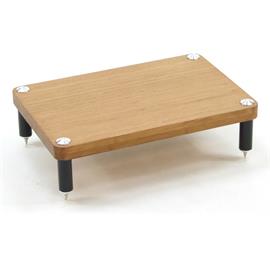 Atacama EVOQUE ECO 24/16 hifi rack 145mm module (bamboo solid wood / spikes)