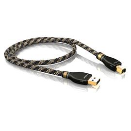 ViaBlue 21012 - KR-2 SILVER USB-Kabel A/B (2,0 Meter)