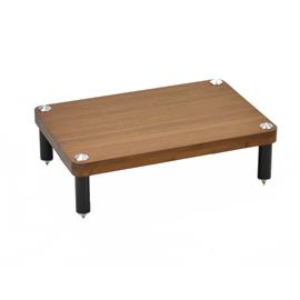 Atacama EVOQUE ECO 60/40 SE - SPECIAL EDITION - hi-fi rack - 160mm shelf-module (made from dark bamboo solid wood = dark bamboo / legs in satin black finish / incl. spikes)