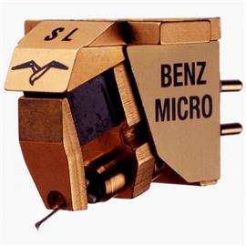 Benz Micro Glider S (L) - MC-Tonabnehmersystem für Plattenspieler (L = Low Output / Micro Ridge Diamant / gold farben / Moving Coil)