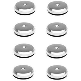 Goldkabel AS-40708 Disc - flat washers (8 pieces / 30 mm diameter / silver)