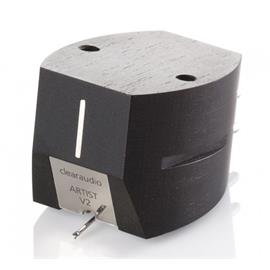 Clearaudio Artist V2 - MM-Tonabnehmersystem für Plattenspieler (Ebenholz-Gehäuse / Moving Magnet Technologie)