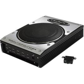 CRUNCH GP800 - active Subwoofer (20 cm / 100 Watts RMS / 200 Watts max / black/silver)
