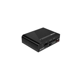 Eton MINI 150.4 - 4-channel class D amplifier (4x 100 Watts RMS / innovative cooling fin design / incl. level remote control / black)