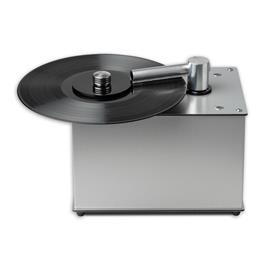Pro-Ject Vinyl Cleaner VC-E - compact record cleaning machine for fast vinyl cleaning (800 W / 0.5 l tank / 6.5 kg / aluminum surface)