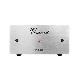 Vincent PHO-200 - phono preamplifier / equalizer preamp (suitable for MM and MC cartridges / for connecting a turntable to an amplifier / silver)
