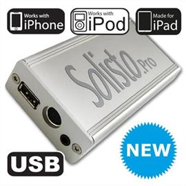 Solisto Pro 4215 - iPhone / iPod / iPad / USB / AUX- In Interface für Becker Silverstone 7860