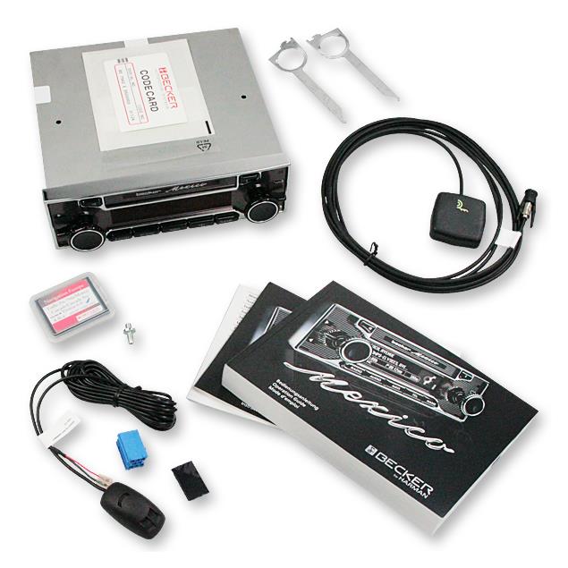 Becker 7942 - Mexico Retro - LIMITED new edition 2014-2015 1 DIN navigation system (TMC / MP3 / Bluetooth / Map V 6.0/2014)