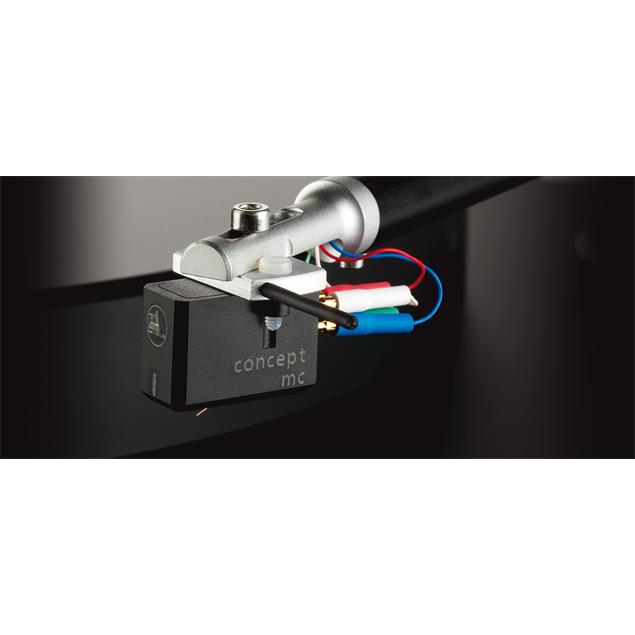 Clearaudio Concept Wood - Plattenspieler mit MC-System (Holz Chassis / 33,3-45-78 U/min)