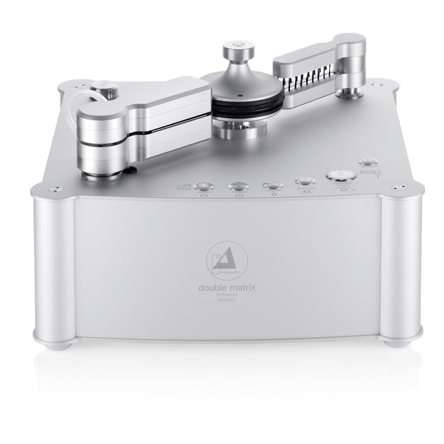Clearaudio Double Matrix Professional Sonic - record cleaning machine in aluminum silver