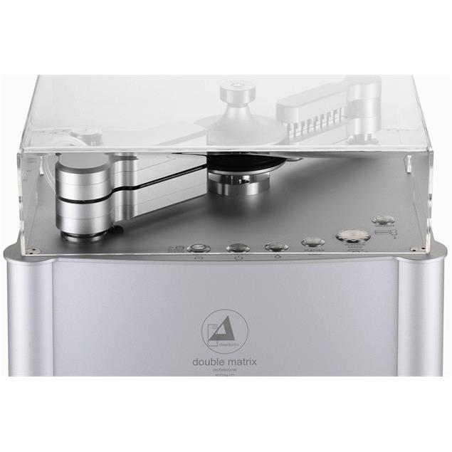 Clearaudio Double Matrix Professional Sonic - record cleaning machine in aluminum silver