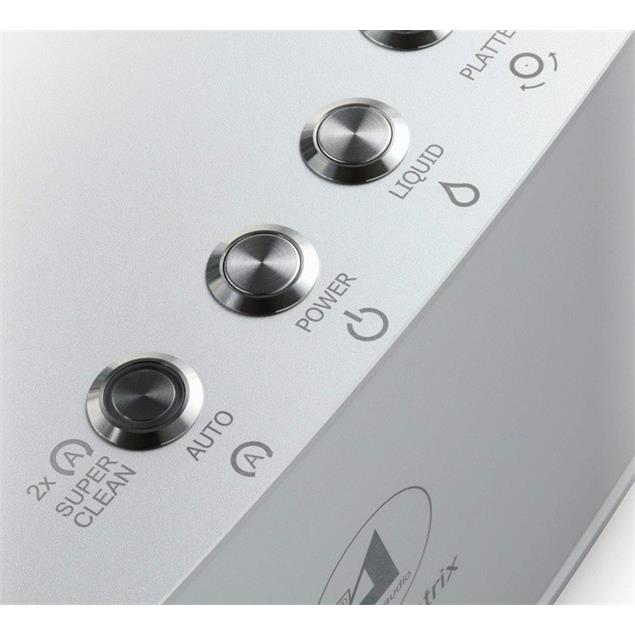 Clearaudio Double Matrix Professional Sonic - record cleaning machine in aluminum silver