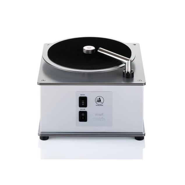 Clearaudio Smart Matrix Professional - record cleaning machine in aluminum silver