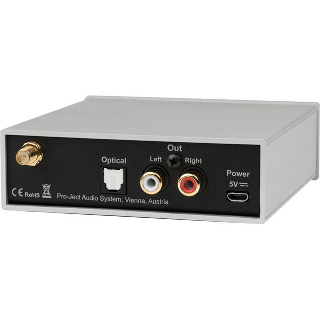 Pro-Ject Bluetooth Box S2 - audiophiler Bluetooth Audioempfänger mit aptX (unterstützt aptX & SBC Bluetooth Codecs / schwarz)